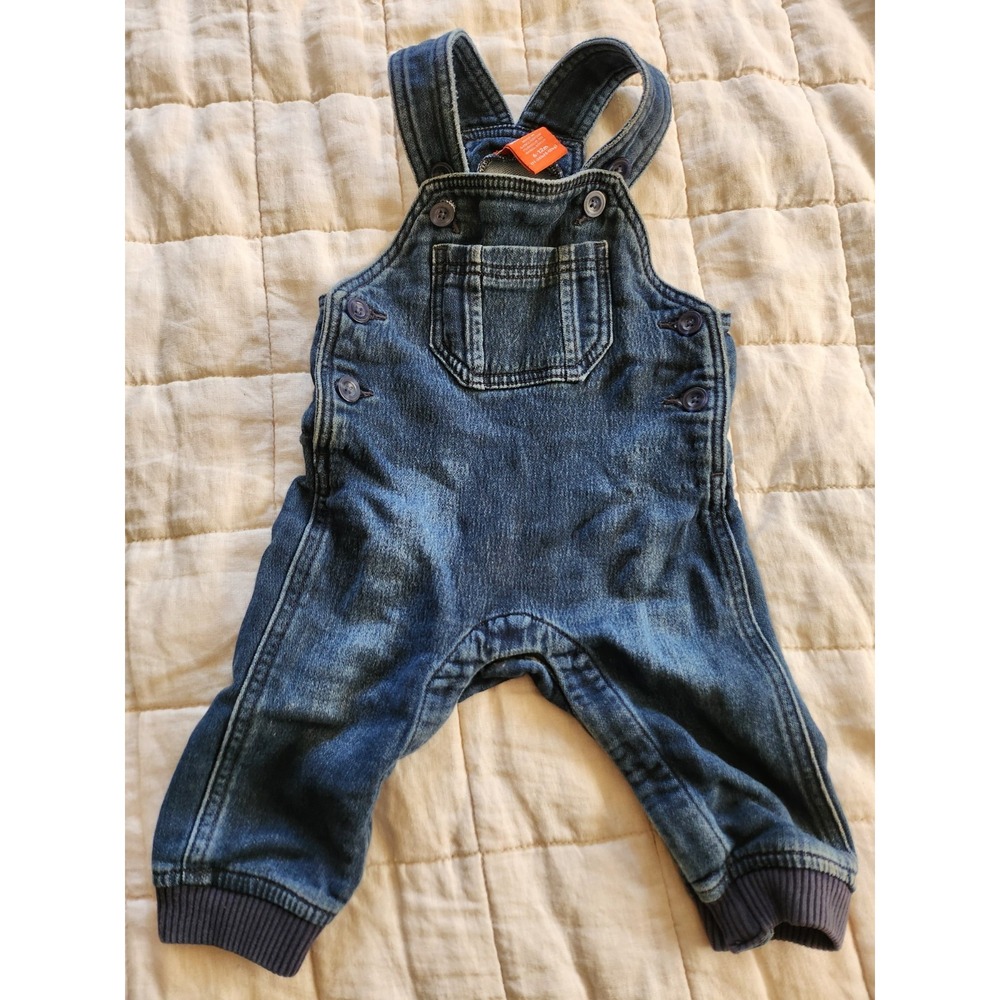 Joe‎ Fresh Kids denim Overalls 6-12 Months